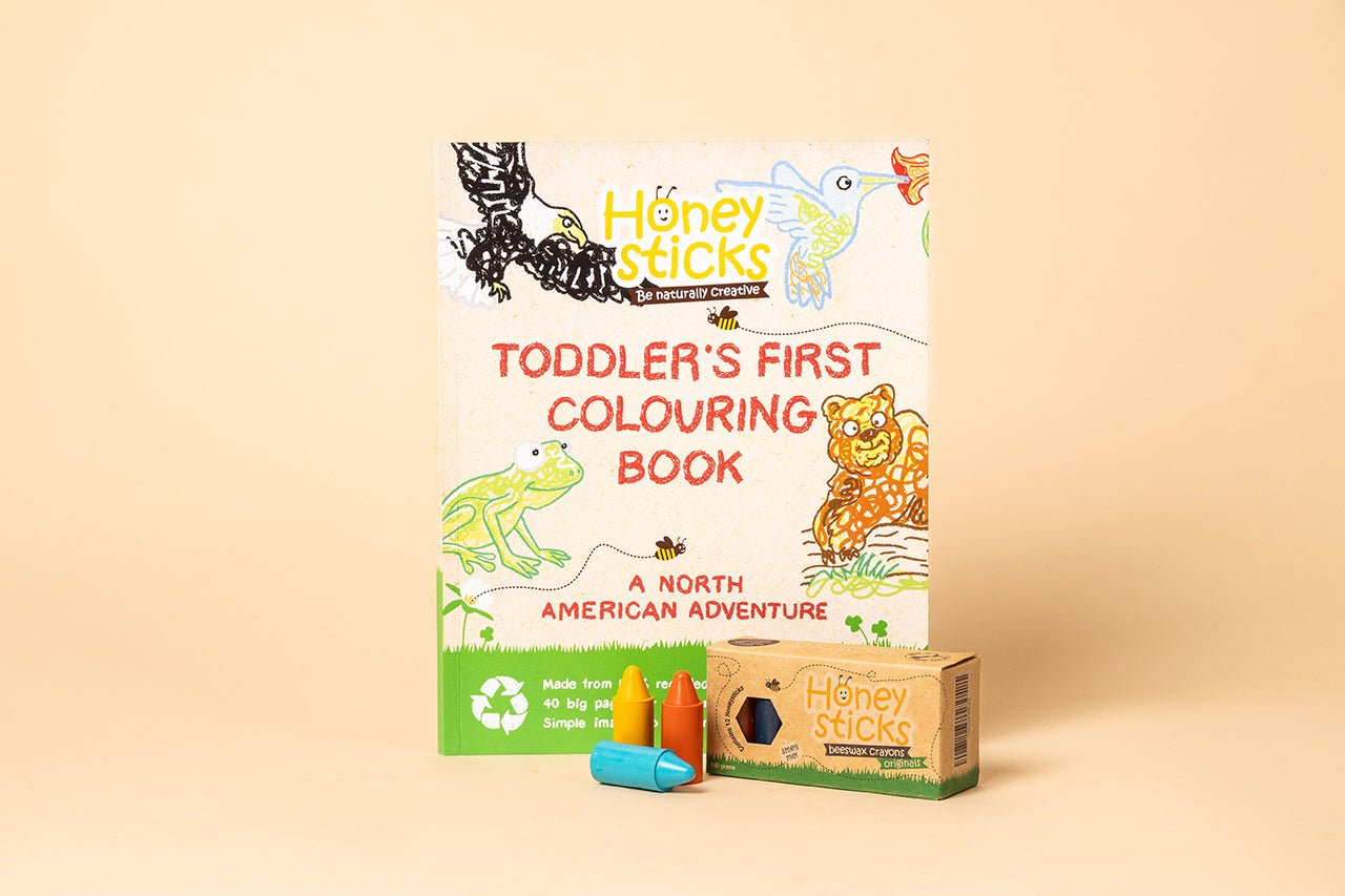 The Creative Kid Coloring Set - North American Adventure