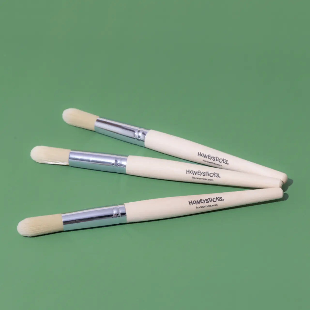 Honeysticks Jumbo Paint Brush Set 3pk