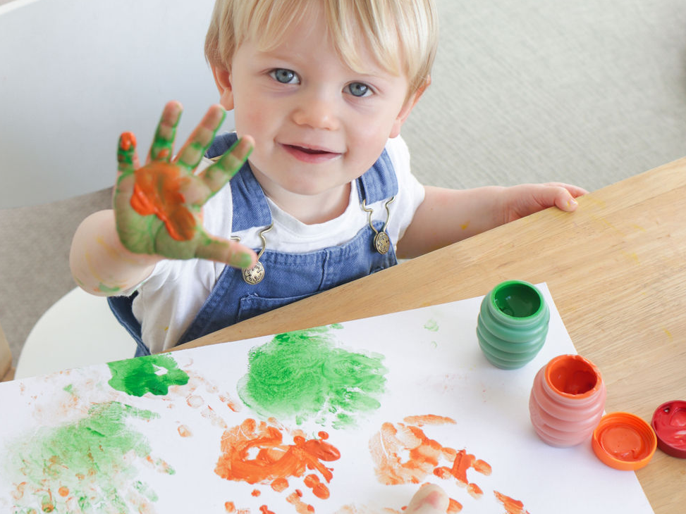 Introducing NEW Honeysticks Finger Paint! 🖐🏻