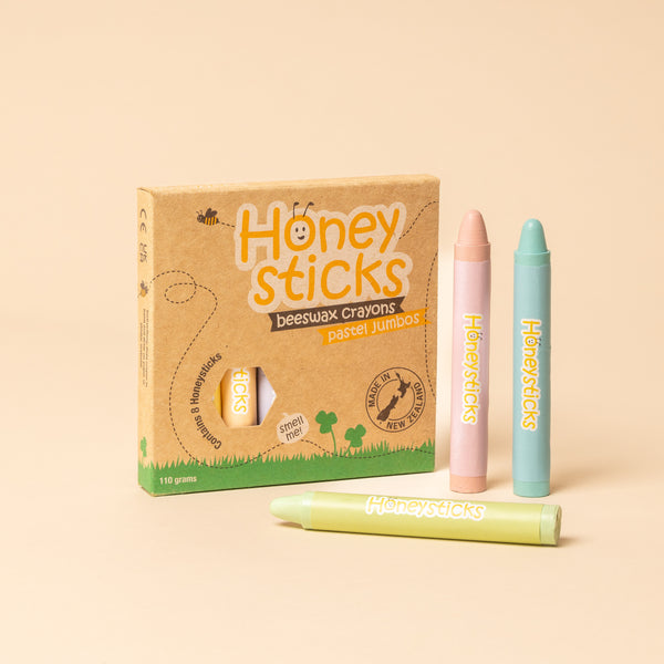 Honeysticks Originals 100% Pure Beeswax Crayons by Honeysticks