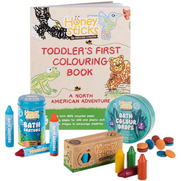 Honeysticks Jumbo Crayons 8 Pack - Non Toxic Crayons Kenya