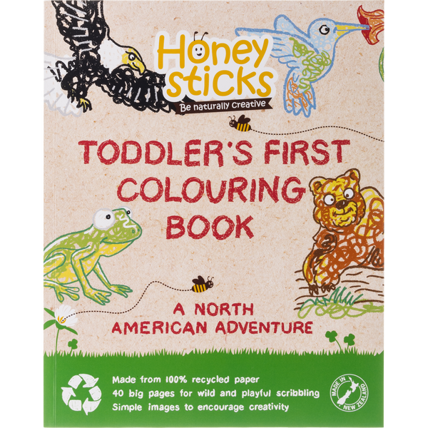 The Busy Bee Coloring Set by Honeysticks USA – Simple Switch