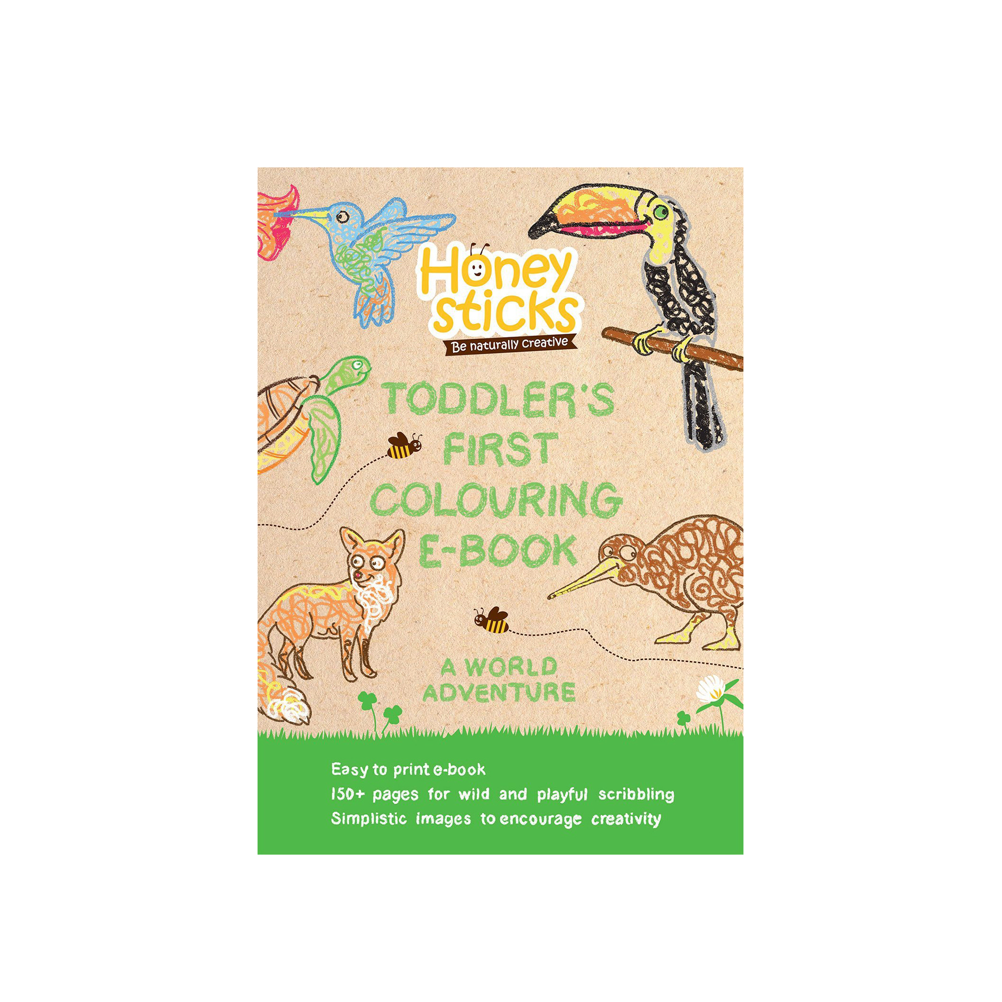 World Adventure Digital Coloring Book